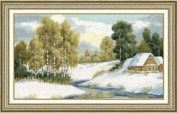 Вышивка ВМ-025 Ранний снег