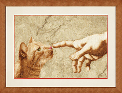 Вышивка ГТ-048 Сотворение кота Вышивка ГТ-048 Сотворение кота