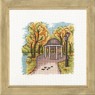 Вышивка М-015 Беседка в парке Вышивка М-015 Беседка в парке