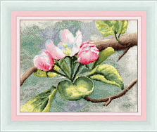 Вышивка АК-011 Яблоня цветёт