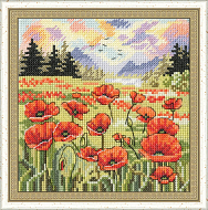 Вышивка М-028 Маковое лето