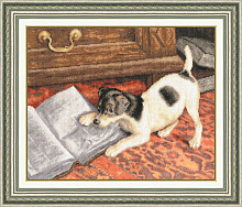 Вышивка НЛ-033 Почитаем