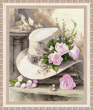 Вышивка СЖ-075 Белый винтаж Вышивка СЖ-075 Белый винтаж